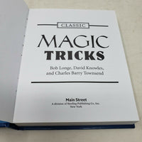 Classic Magic Tricks Hardcover Book Learn How-To 2003 Abracadabra Shazam