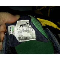 PUMA Cross Trainers Sneakers Shoes Art No. 348450 08 Womens size 7.5 Blue Yellow