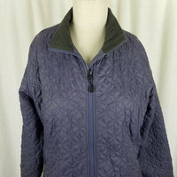 Eastern Mountain Sports Quilted Thermal Lightweight Fleece Lined Jacket Womens L