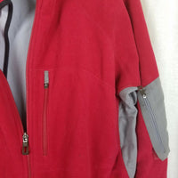 Vintage LL Bean Fleece Warm Up Windbreaker Jacket Mens LT Tall Full Zip Contrast