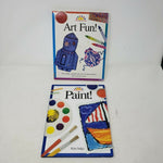 Art & Activities for Kids Books Art Fun! Paint! Hardcover Crafts Homeschool Lot