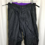 Vintage Mocean Sport Snow Rain Pants Mens XL USA Mesh Lined Purple CrosSport