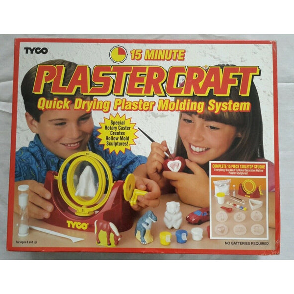 Vintage 1992 TYCO Plastercraft Molding System Kits Make & Paint Pottery Ceramics