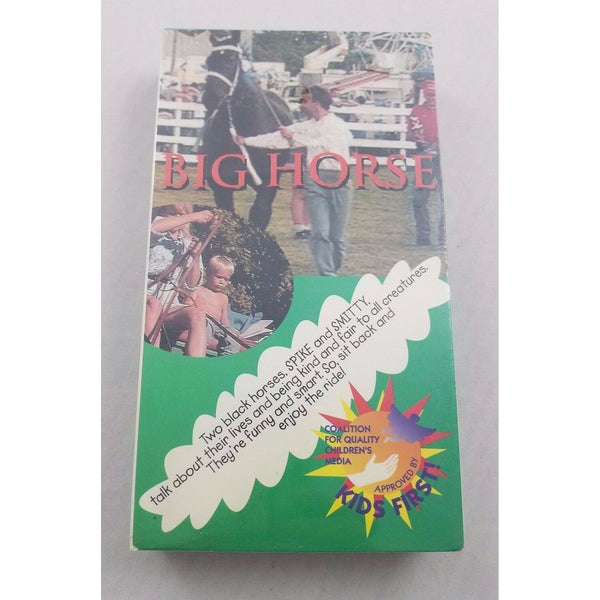 RARE Big Horse Spike & Smitty VHS New Factory Sealed Childrens Educational Movie