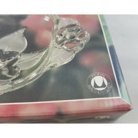 Mikasa Walther Glass West Germany Crystal Canapé Tray Server Maria Spring Medley