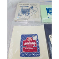 Raymar Charles Craft Counted Cross Stitch Fabric Lot of 7 14 18 22 Count Cotton