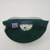 Vintage 90s Green Bay Packers NFL Logo Athletic Wool Snapback Hat Cap Pro Line