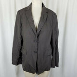 Banana Republic Petites Stretch Wool Career Professional Jacket Blazer Womens 12