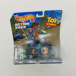 HOT WHEELS TOY STORY Action Pack Car Figures On Card Disney RC Baby Face Woody