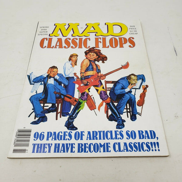 Classic Flops MAD MAGAZINE Super Special Spring 1986 Vintage Features Classics