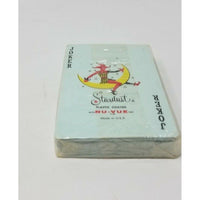 Vtg Norman Rockwell Deck Playing Cards Stardust Plastic Coated Nu-Vue USA Sealed