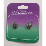 Silver Maine Lobster Lasting Memories Stud EARRINGS Pewter Made in the USA Metal