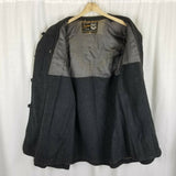 Vintage Loden Coat Lodenfrey Charcoal Loop Button Peacoat Jacket Boys Girls 20