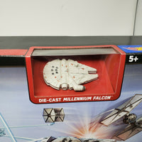Hot Wheels Star Wars Escape from Jakku Raceway Car Tracks Set Millennium Falcon