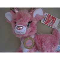 Build a Bear Workshop 2016 Twinkle Jr Junior Reindeer Plush unstuffed Pink BABW