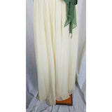 ALFRED ANGELO Long Maxi Chiffon Flowing Twirl Dress Womens 10 FORMAL GOWN Prom