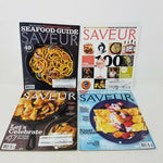 Saveur Magazine 2014 Lot of 4 162 164 165 170 Editions Issues Cooking Food
