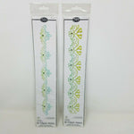 Sizzix Sizzlits Die Regal Edging Filigree Border Decorative Strip Scrappy Cat