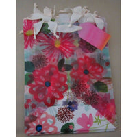 Opaque Floral Hallmark Expressions All Occasion Gift Bags Garden Flowers Ribbons