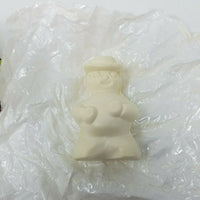 Vintage Jean Nate Scented Snowman Moisturizing Soap 4 Oz Holiday Winter NOS Rare