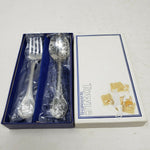 Towle Silversmiths Clown Baby Set Fork Spoon Stainless Steel 18-8 Japan Bozo
