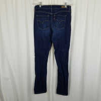 Levis Demi Curve Classic Slim Leg Denim Blue Jeans Womens sz 8 29 San Francisco