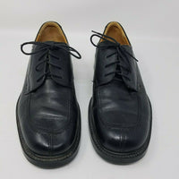Bill Blass Italy Evans Black Leather Split Toe Derby Dress Shoes Mens 10 Oxfords