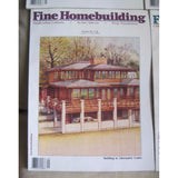 Fine Homebuilding Back Issues Magazines Lot of 6 Entire Year 1991 DIY Remodeling