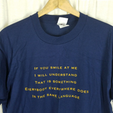 Vintage Crosby Stills & Nash Wooden Ships Concert TShirt Mens XL USA Dbl Sided