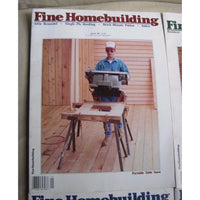 Fine Homebuilding Back Issues Magazines Lot of 6 Entire Year 1991 DIY Remodeling