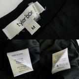 Tyler Boe Viscose Sheath Cap Sleeves Little Black Dress Womens M Stretch Fitted
