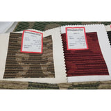 Brunschwig & Fils Ribbed Brocade Woven Silk Chenille Furniture Fabric Samples 6