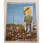 1963 Central Illinois Light Company Annual Report Financials Earnings Results