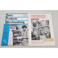 Vintage 1960s Milk Dairy Magazines Advertisements Memorabilia Photos Lot of 2