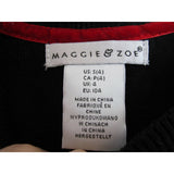 Maggie & Zoe Dalmatian Dog Bow Polka Dot Knit Twirl Sweater Dress Girls size S 4