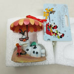 Disney Olaf at Beach 2015 Christmas Sketchbook Ornament Frozen Ball Umbrella