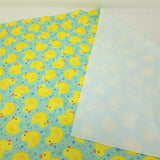 Vintage Coated Yellow Rubber Duck Fabric 4+ Yards Duckie Shower Curtain Material