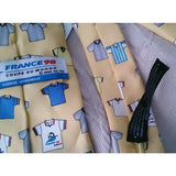 98 France Coupe Du Monde Soccer Fifa Necktie Novelty 3.75x60 Silk 1994 Mens Tie