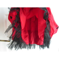 La Princess Embroidered Floral Taffeta Velvet Sash Twirl Party Dress Girls 18M