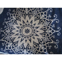 Vintage Tapestry Mandala Henna Tiger Pattern Bed Cover Bedspread Blanket India