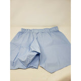 Vintage Manhattan Drop Seat Boxers Shorts Underwear Poly Cotton Mens 36 USA Blue