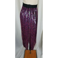 Vintage Infashions Heavily Beaded Sequined Skirt Top Suit Set Outfit Womens S