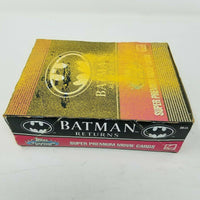 Batman Returns Super Premium Trading Cards Topps Movie Waxed Box 36 ct Sealed