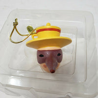 Robert Shields Cappuccino Man Head Whimsical Christmas Tree Ornament Figure