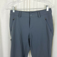 Eastern Mountain Sports Nylon Stretch Spandex Walking Camp Pants Womens S 2 Gray