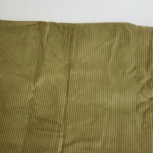 Olive Army Sage Green Soft Corduroy Fabric 1+ Yards 36.5"x45" Material Quilting