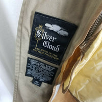 Silver Cloud Thermolite Insulated Placket Trench Coat Mens 40S Removable Liner