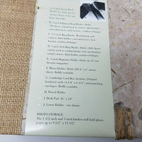 Renner Davis 3" Elliptical 3 Ring Binder Banana Rattan Woven Paper Photo Album