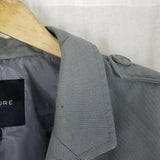 Structure Gray Safari Field Jacket Style Blazer Sportcoat Jacket Mens L 3 Button