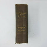 Dr. William Smith's Dictionary of the Bible Antiquities Natural History 1912 HC